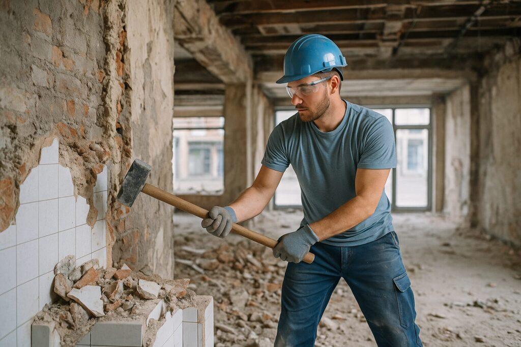Ladenlokal entkernen in Wiernsheim
