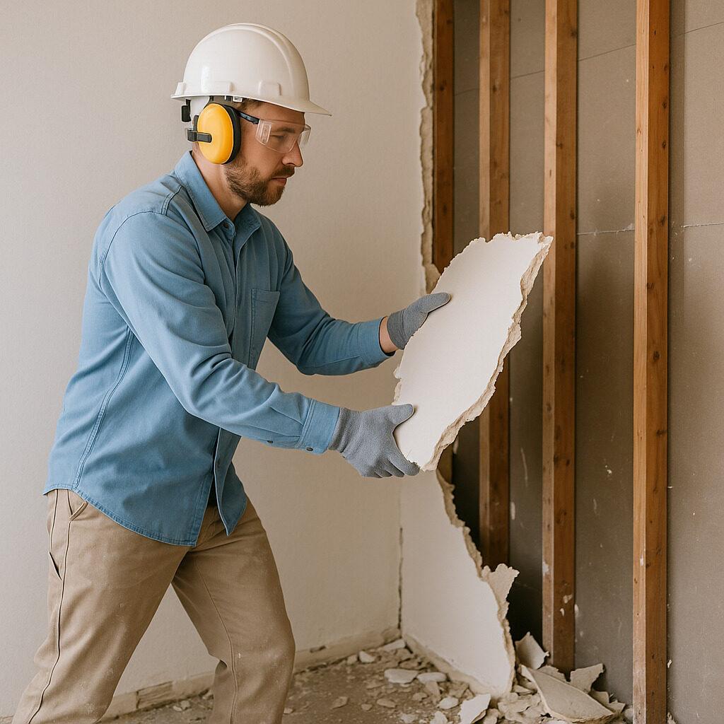 Tragende Wände sicher zurückbauen